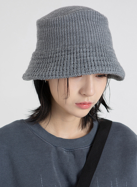 Muro A/W23独立设计 Knit bucket hat 针织帽 羊毛渔夫帽 盆帽