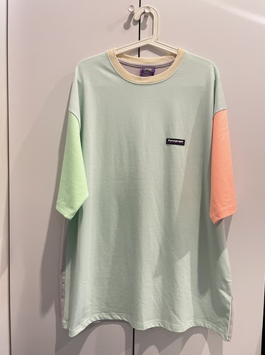 Muro韩国潮牌Paragraph小众复古宽松休闲短袖T恤男女同款oversize