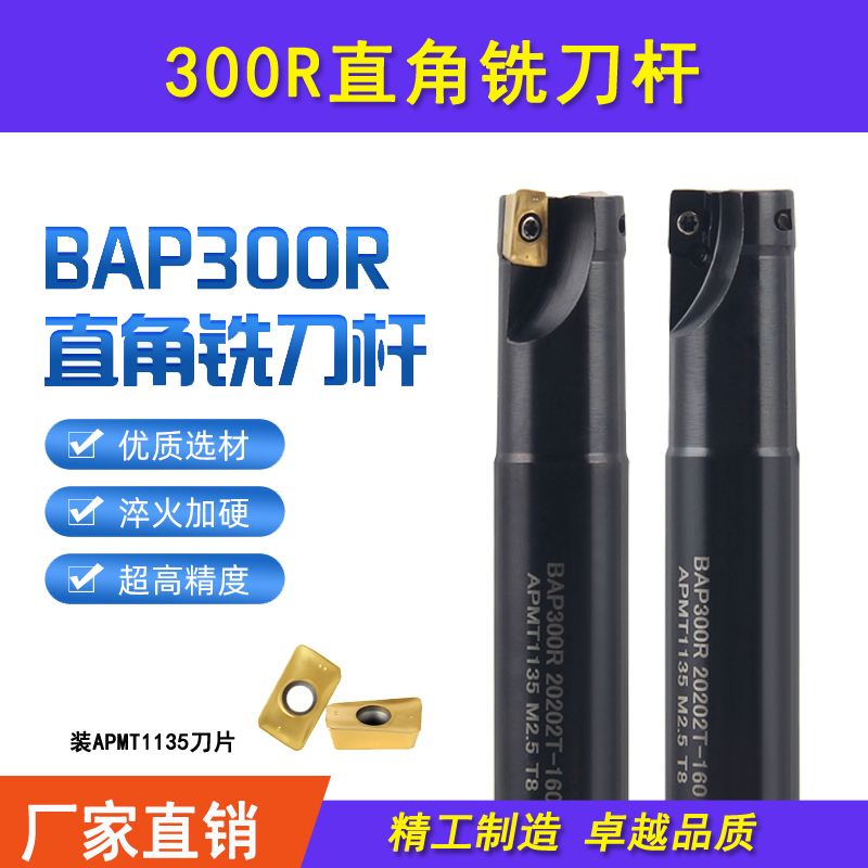 TAP/BAP300R CNC数控加工中心直角立铣刀杆 R0.8 10 12 16 18 25 五金/工具 立铣刀 原图主图