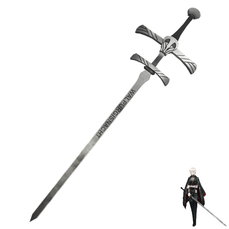 边狱巴士浮士德cos道具武器木质