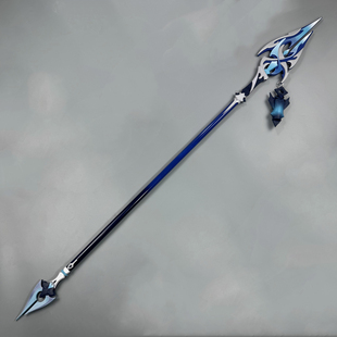 原神菲林斯cos服道具武器木质血染荒城长枪装备灯笼