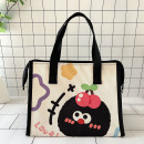 饭盒包手提袋加厚防水上班族带饭大容量保温餐包小学生可爱便当包