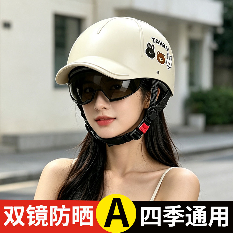夏季防晒3C认证电动车头盔图片