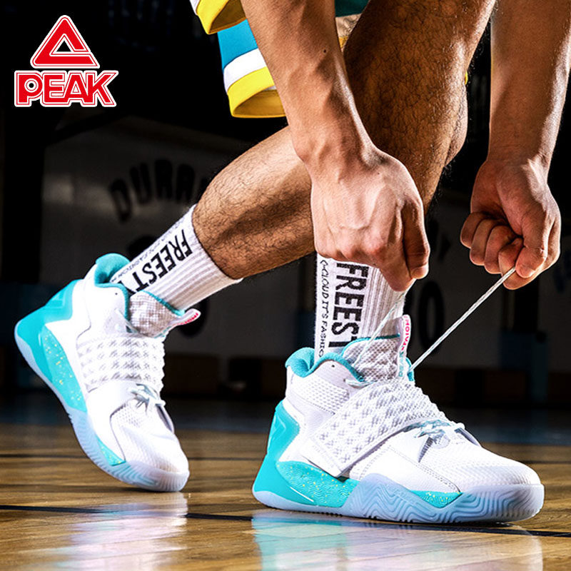 匹克态极小米联名款立体态极科技全掌耐磨高帮男鞋魔术扣篮球鞋男