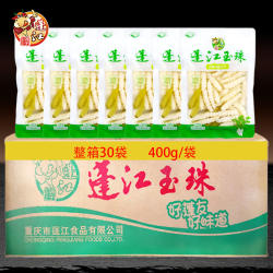重庆黔江特产蓬江地牯牛400g*30袋 山椒味下饭泡菜螺丝菜一件