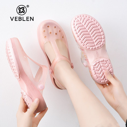 VEBLEN外穿防滑不累脚洞洞鞋