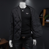2025年秋冬男式羽绒服白鸭绒90绒D208-YR8891P240西装，男装羽绒服，电商D208