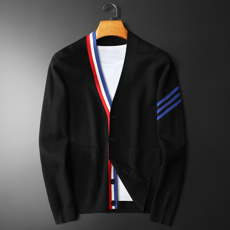 针织衫2025年长袖毛衣针织开衫D208-36550P145平拍，男装针织衫/毛衣，电商D208