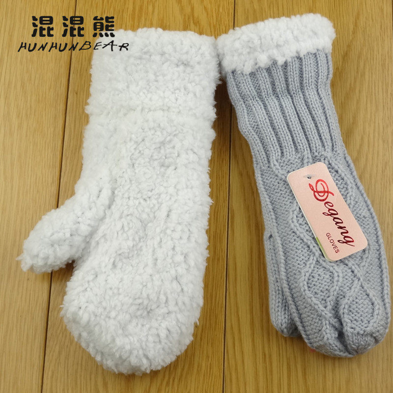 Gants pour enfants HUNHUNBEAR en de laine - Ref 2146117 Image 3