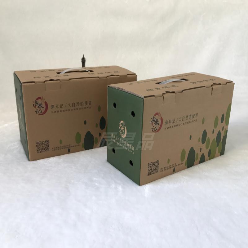 十斤装红薯瓦楞礼盒定制