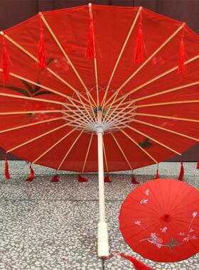 流苏伞演出道具古风表演旗袍工艺伞广场跳舞伞舞蹈伞装饰古典舞伞