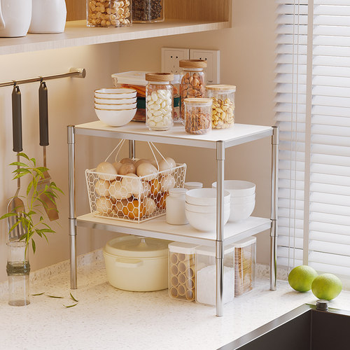 不锈钢柜内分层隔板置物架