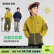 左西童装 夹克春秋立领抗静电春秋上衣 男童摇粒绒外套2026儿童春季