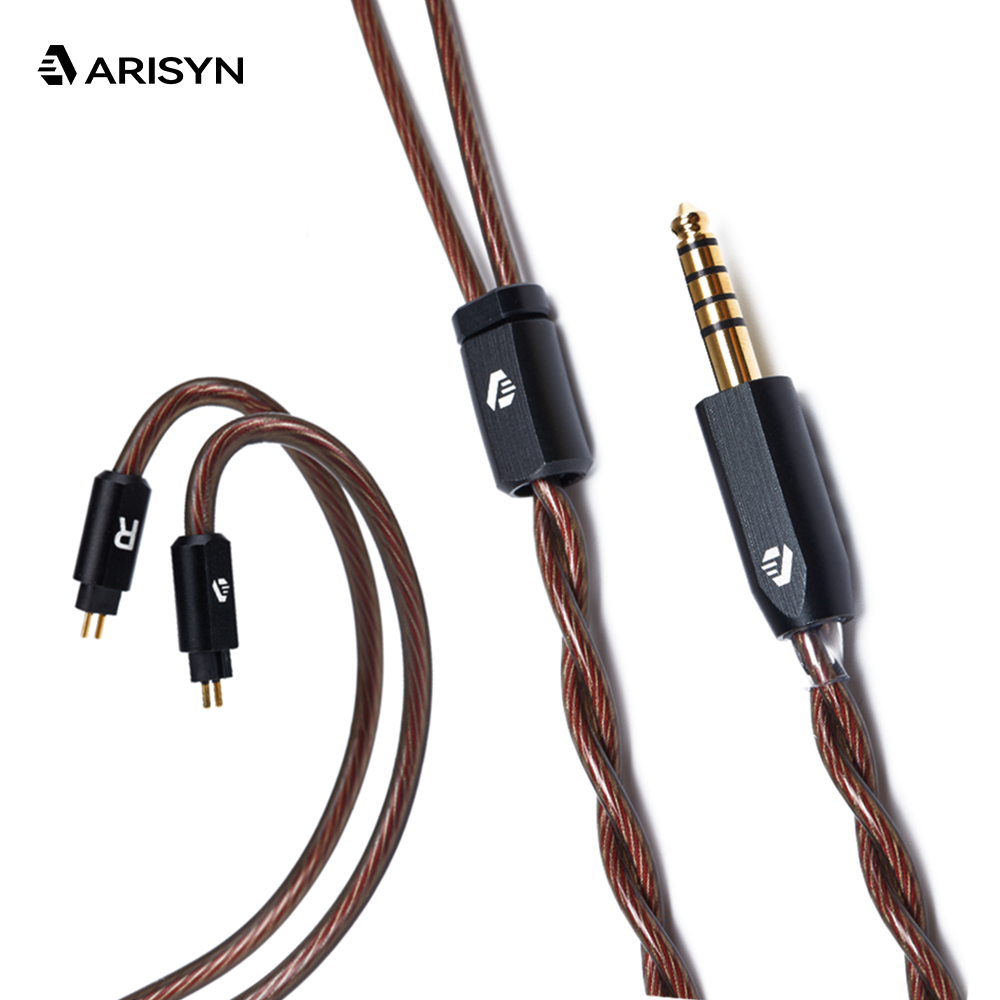ARISYN 朝钟 多规格银铜编织 升级线 litz结构0.78/MMCX插针可选
