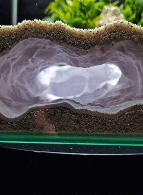 跨境水族鱼缸造景洞穴Cave12小鱼缸专用辅助造景小鱼虾躲避洞