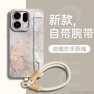 GGUU适用OPPOfindx9手机壳findx9保护套x9新款8腕带支架x7硅胶OPPO全包find防摔x6女x5的x3挂绳端pro外ultra