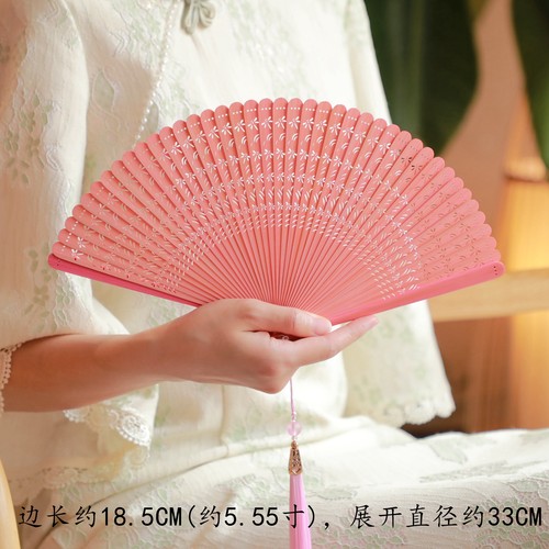 全竹折扇小扇子古风舞蹈扇夏季女