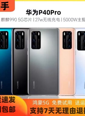 二手Huawei/华为P40Pro双卡全网通5G项目机麒麟990鸿蒙备用工作机