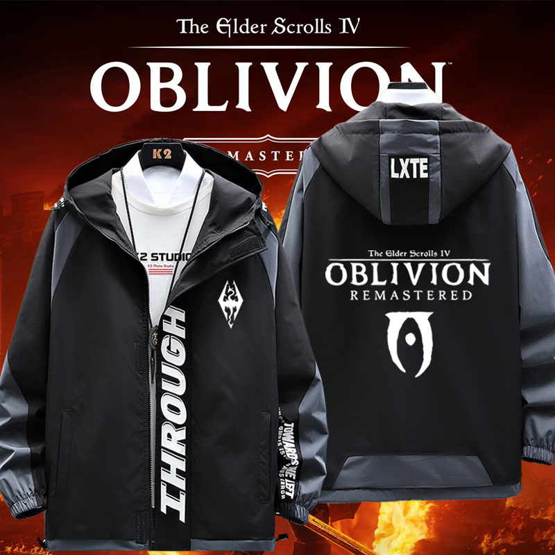 上古卷轴5天际游戏周边外套RPG老滚4湮灭男女加棉夹克外套秋冬jl