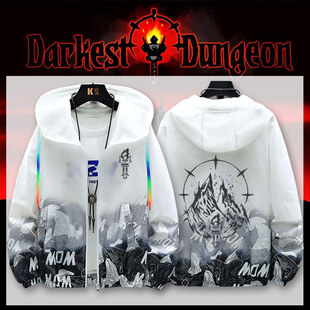 暗黑地牢steam游戏肉鸽克鲁苏风格周边夏季薄款夹克防晒衣外套jl