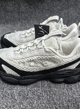 安踏冠军AG02-SV特别版熊猫配色休闲鞋男女耐磨减震舒适老爹鞋子