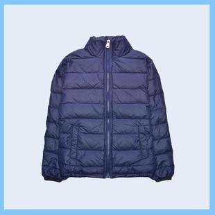 轻薄羽绒服内胆拉链冲锋衣男童大童儿童中小学生冬季校服内搭神器