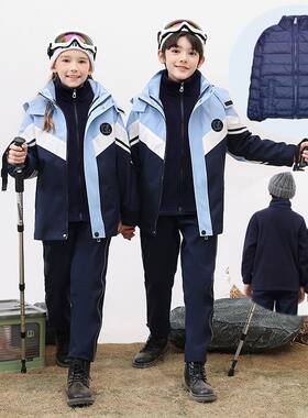 初中小学生校服班服澜洋贝贝加绒