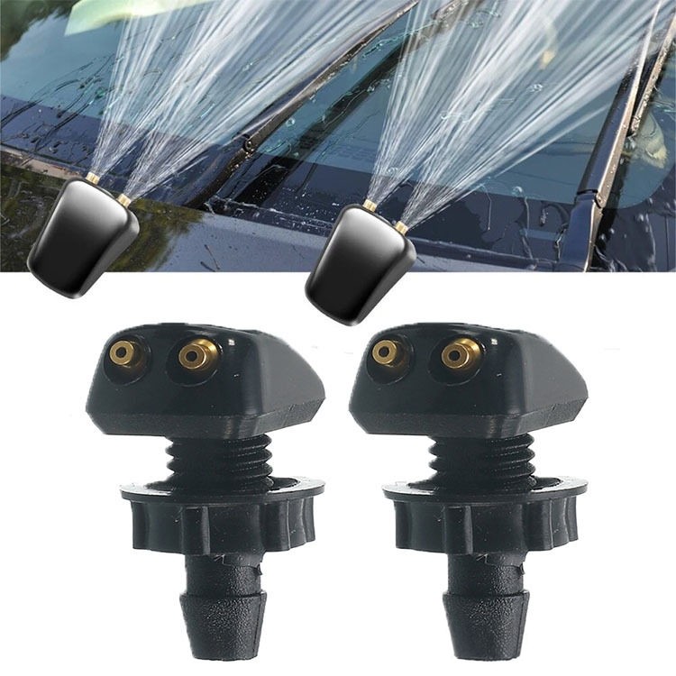 东风风行CM7景逸X3X5XVSUV雨刮扇形雾状喷水嘴前挡雨刷玻璃喷水头