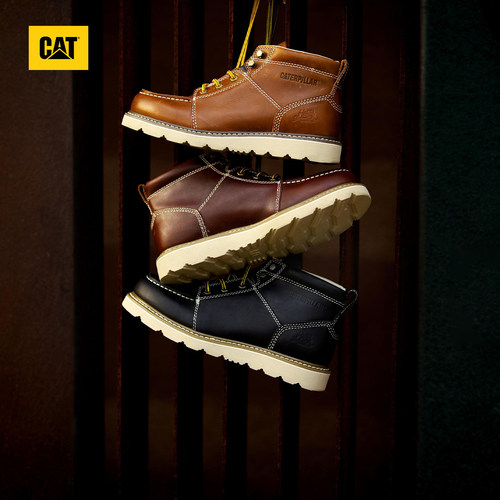 卡特工装靴CAT复古休闲