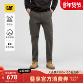 商场同款 CAT卡特25秋冬男士 裤 长裤 新品 立体剪裁简约通勤防水工装