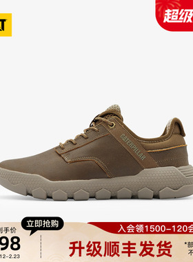 CAT卡特25秋冬新品男士时尚户外低帮休闲鞋运动鞋皮鞋商场同款