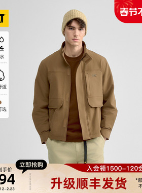 CAT卡特25秋冬新款男士底特律美式复古防泼水工装风宽松夹克外套