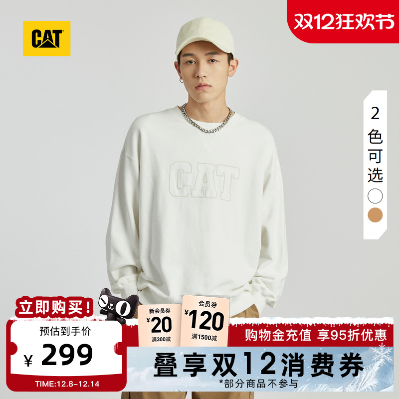 卡特卫衣CAT情侣款印花logo