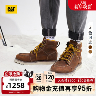户外休闲工装 复古单鞋 靴低靴 男士 CAT卡特秋冬新款
