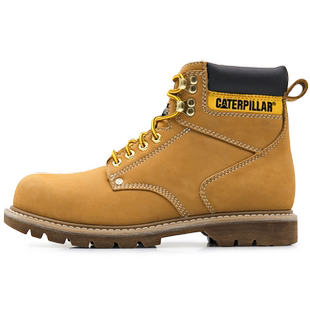 【钢头款】CAT卡特新品男鞋户外休闲工装靴功能性款复古大黄靴