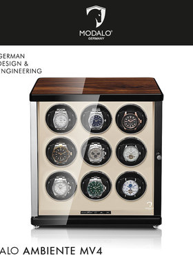 德国机械表进口摇表器自动手摇摆盒上弦立式防磁收纳转动放置家用