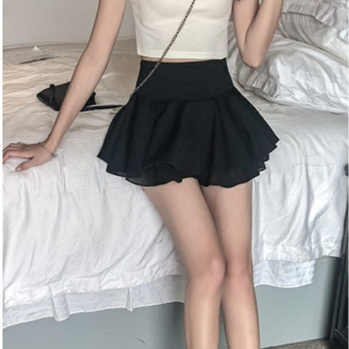 制服超短裙露胸露屁股半身裙