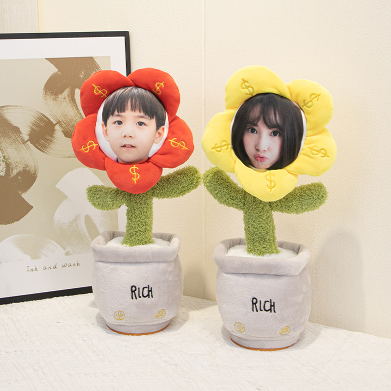 公仔玩偶diy定制印照片搞怪玩具