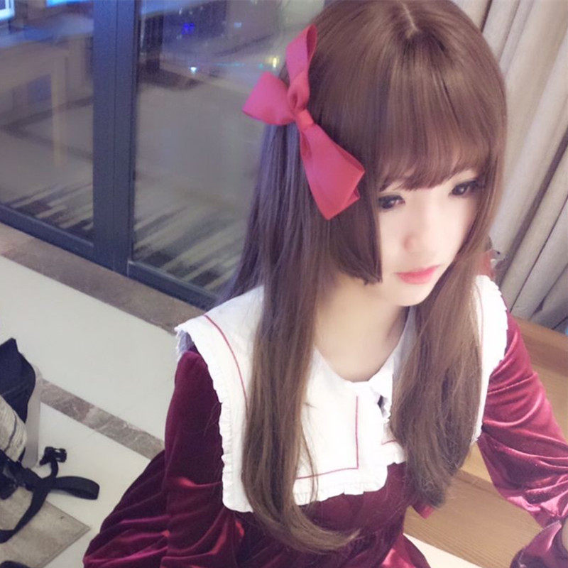 Perruque Long cheveux raides - Ref 2611482 Image 4