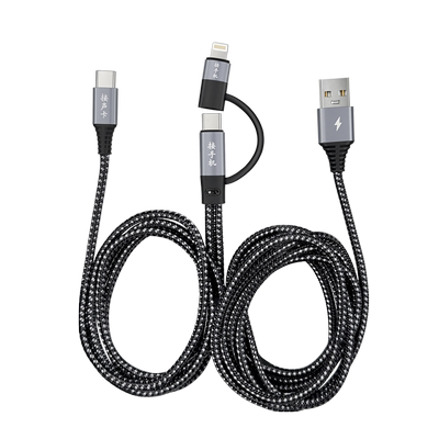 二合一数据线OTG手机声卡直播线