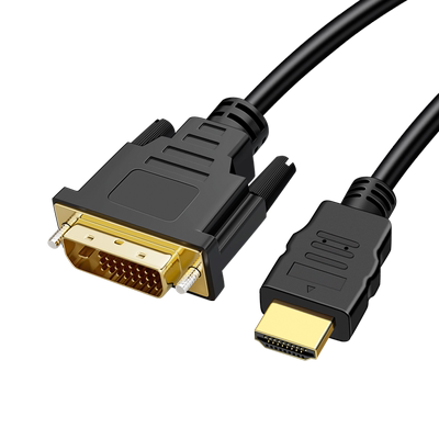 HDMI转DVI高清线双向互转视频线