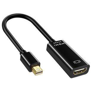 minidp转HDMI母头高清线1.4转换器迷你dp公转HDIM线显示器屏4K接口连接线投影仪转接头苹果电脑mac微软笔记本