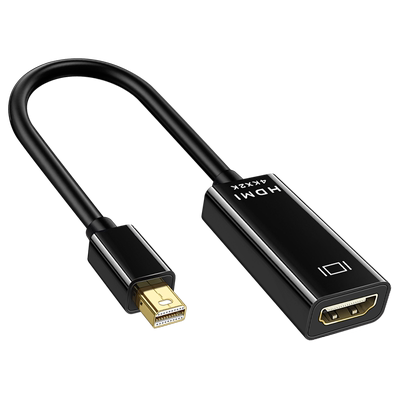minidp转HDMI母头高清线1.4转换器迷你dp公转HDIM线显示器屏4K接口连接线投影仪转接头苹果电脑mac微软笔记本