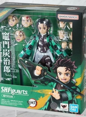 万代SHF鬼灭之刃鬼杀队剑士灶门炭治郎虫柱 蝴蝶忍再版我妻善逸