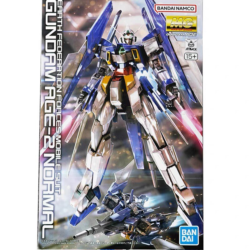 万代 MG 1/100 AGE-2 标准型 基本型 GUNDAM NORMAL 高达拼装模型