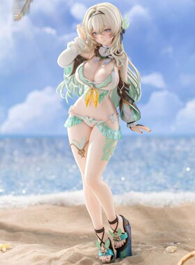 批发水着流萤泳装美少女动漫潮玩摆件周边生日礼物GK手办模型雕像