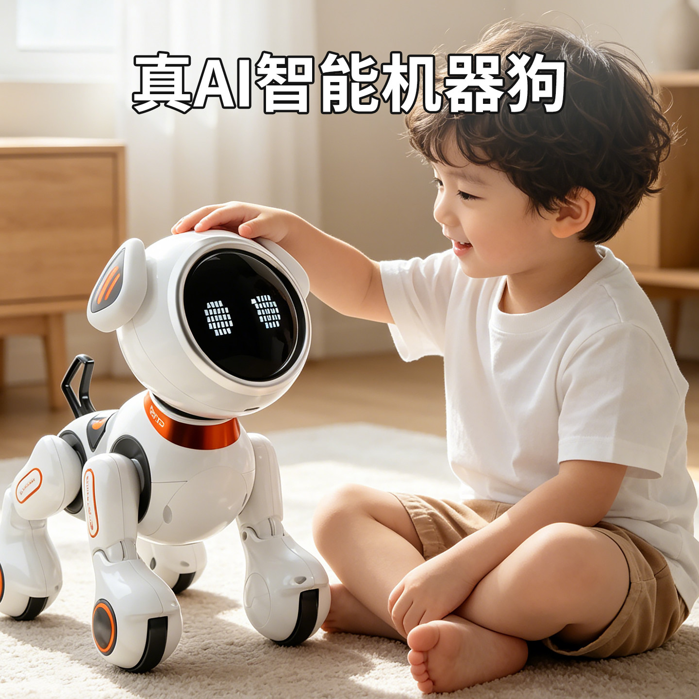 豆包智能机器狗2026新款ai模型儿童礼物机器人可对话宠物儿童玩具