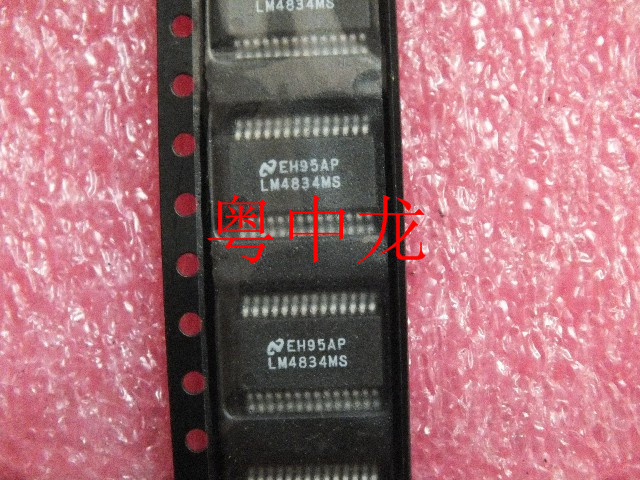 [粤中龙]    LM4834MS    SSOP28   集成IC芯片全新原装现货
