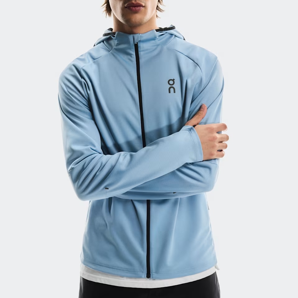 日本直邮On昂跑Climate Zip Hoodie运动休闲拉链防风连帽外套男
