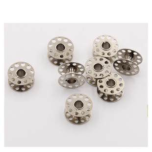 金达 缝纫机梭芯梭壳 家用脚踏老式缝纫机配件 缝纫工具金属梭芯